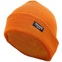Hot Shot Insulated Cuff Cap 2-Ply One Size Blaze Orange