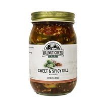Walnut Creek Foods Sweet & Spicy Dill Pickles 1 Pint