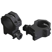 Weaver 4-Hole High 1in Skeleton Ring Matte Black, 48361