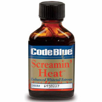 Code Blue Screamin Heat Estrous Deer Attractant 1 oz jar, OA1226