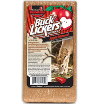 Evolved Habitats Buck Lickers Deer Supplement Apple 4 lb Block, 30495