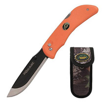 Outdoor Edge RB-20 Razor Fixed 3.5" Blade Blaze Orange Knife with Sheath