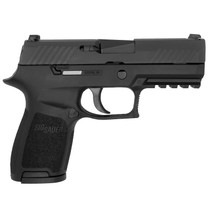 Sig P320 9mm 3.9" Rail Nitron Black Striker Contrast Sights Modular Grip 2x15rd Mags