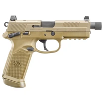 FN FNX-45 Tactical 45 ACP 5.3" Threaded Barrel Flat Dark Earth Night Sights 15 Round