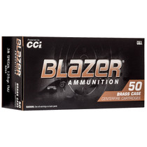 CCI 5204 Blazer Brass 38 Special 125 GR Full Metal Jacket Flat Nose 50 Box