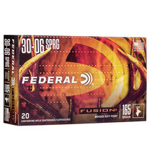 Federal F3006FS2 Fusion Rifle 3006 Springfield 165 GR Fusion Soft Point 20 Box