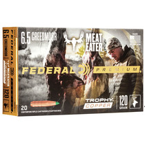 Federal P65CRDTC1 Premium 6.5 Creedmoor 120 GR Trophy Copper 20 Box