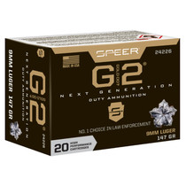 Speer Ammo 24226 Gold Dot G2 9mm Luger 147 GR G2 20 Box