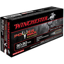 Winchester Ammo X30303BP Power Max Bonded 3030 Winchester 170 GR Protected Hollow Point 20 Box