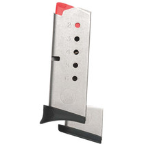 Smith & Wesson 199300000 Bodyguard 380 380 Automatic Colt Pistol (ACP) 6 Round Stainless Steel Finish Magazine