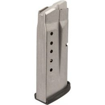 Smith & Wesson 3005566 M&P Shield 45 ACP 6 Round Aluminum Silver Finish Magazine