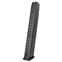 Glock MF17033 G17/34 9mm Luger 33 Round Polymer Black Finish Magazine