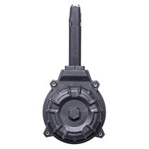ProMag DRMA11 Glock Compatible 9mm Luger fits G17, 19 50rd Black Polymer Drum Magazine