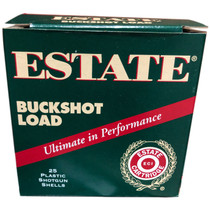 Estate Ammunition 12 Gauge 2-3/4" 00 Buckshot 9 Pellets