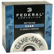 FEDERAL 410GA 2.5" 1/2OZ #6 GAME-SHOK SHOTSEHELL AMMUNITION 25RD - H412 6
