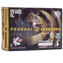 Federal P152TC Premium Vital-Shok 12 Gauge 2.75" 11/16 oz Sabot Slug Shot 5 Bx/ 50 Cs
