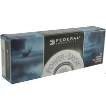 Federal Power-Shok Ammunition 270 Winchester Short Magnum (WSM) 130 Grain Soft Point Box of 20