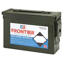 Frontier Cartridge Military Grade Ammunition 5.56x45mm NATO 55 Grain XM193 Hornady Full Metal Jacket Boat Tail Ammo Can of 500