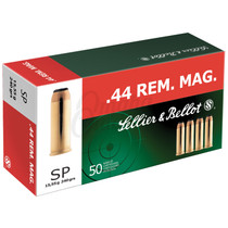 Sellier & Bellot SB44A Handgun 44 Rem Mag 240 gr Soft Point (SP) 50 Bx/ 12 Cs