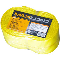Max Load 37001.0 4" X30 ft Tow Strap (4in x 30ft)