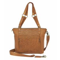 GUN Tote'n Mamas Concealed Carry Shoulder Purse 10”x11.5”x4.5” GTM-122/DBT