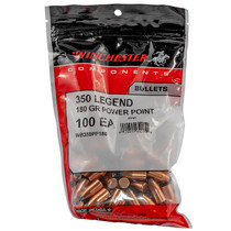 WINCHESTER 350 LEGEND 180 GR POWER POINT BULLETS 100 COUNT WB350PP180
