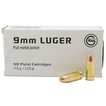 Geco 220440050 9mm 115GR FMJ 50 Rounds