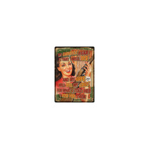Rivers Edge RIVERS EDGE EMBOSSED SIGN 12"X17" "WIFE SELLS GUNS"