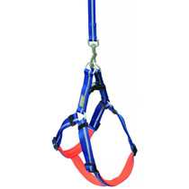TERRAIN D.O.G. 07-9365-R12 Large Harness Dark Blue/Orange