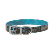 TERRAIN D.O.G. 07-3162-BL-19 1X19" Brahma Collar Camo Blue