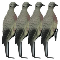 LUCKY DUCK 21-30020-6 CLIP ON DOVES WITH STAKES 4 PACK