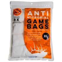 Koola Buck Anti-Microbial Game Meat Bag XL Synthetic Blend Pack of 4