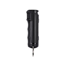 Sabre Red Pepper Spray Gel .54 oz Flip Top Aerosol with Key Ring Black