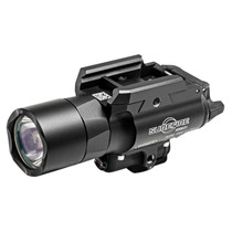 Surefire X400 UW Light LED, Red Laser, 2 CR123A Batteries Aluminum Black