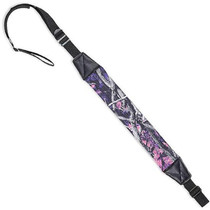Bulldog Case Deluxe Padded Rifle Sling 1" Webbing Muddy Girl Finish