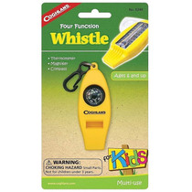 Coghlans Kids 4 Function Whistle - Yellow