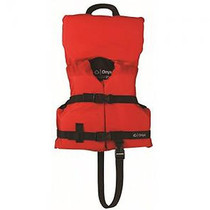 Onyx Nylon General Purpose Life Jacket - Infant/Child Under 50Lbs - Red