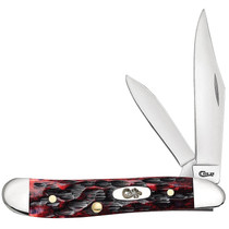 Case Crimson Peach Seed Jigged Bone Peanut