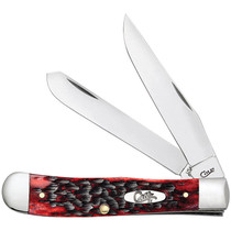 Case Crimson Peach Seed Jigged Bone Trapper