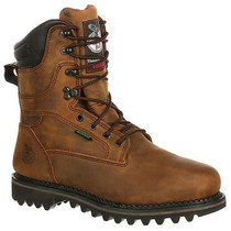 Georgia Boots Men's 9" Brown G8162 Waterproof Insulated Work Boots