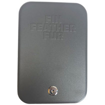 SnapSafe Large Lock Box with Fin Feather Fur Logo