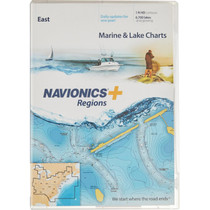 Navionics Regions East Region Marine and Lake Charts and Maps