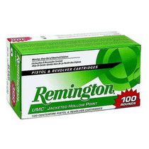 Remington UMC .357 Mag Ammunition 125 Grain SJHP 1450fps 100 Rounds