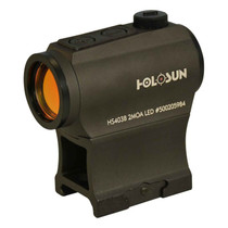Holosun HS403B Paralow Red Dot Sight 1x 2 MOA Dot Picatinny Low and Lower 1/3 Co-Witness Mounts Matte