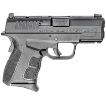 Springfield XDS-Mod.2 OSP (Optical Sight Pistol), Semi-automatic, Striker Fired, Sub-Compact, 9mm, 3.3" Barrel, Black Color, Polymer Frame, Optics Ready, 3 Dot Sights, 9Rd, 2 Magazines, 1-7Rd, 1-9Rd
