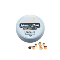 REMINGTON  22617 #10 PERCUSSION CAPS 100 CT TIN