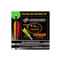 Barnett Lumenok Arrow Lighted Crescent Nock Green Crossbow Bolt 20″