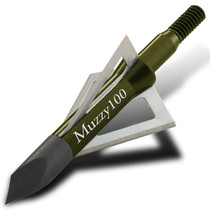 Muzzy 3 Blade Broadhead 100 Grain 1.19" CD Trocar Tip 6 Pk 225