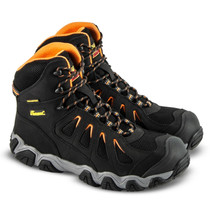 Thorogood Mens Crosstrex Waterproof 6"Safety Toe Hiker Black Boots 804-6296