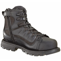 Thorogood Mens Gen-Flex2 6 Inch Side Zip Black Boots 804-6447